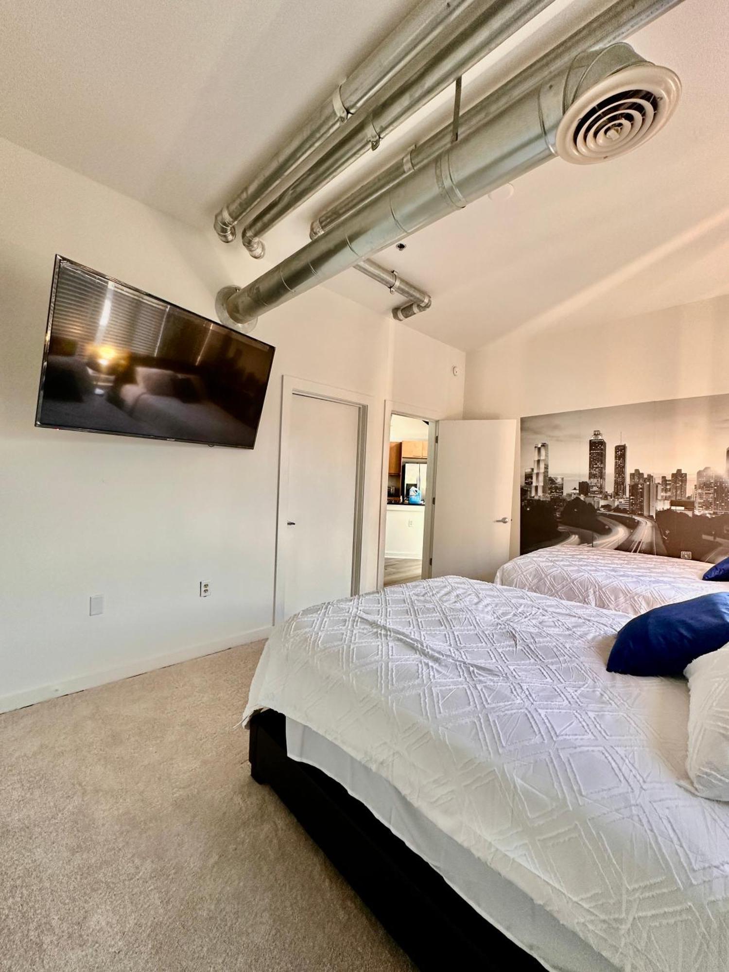 דירות אטלנטה Grand 3Br Loft In Atlantic Station מראה חיצוני תמונה