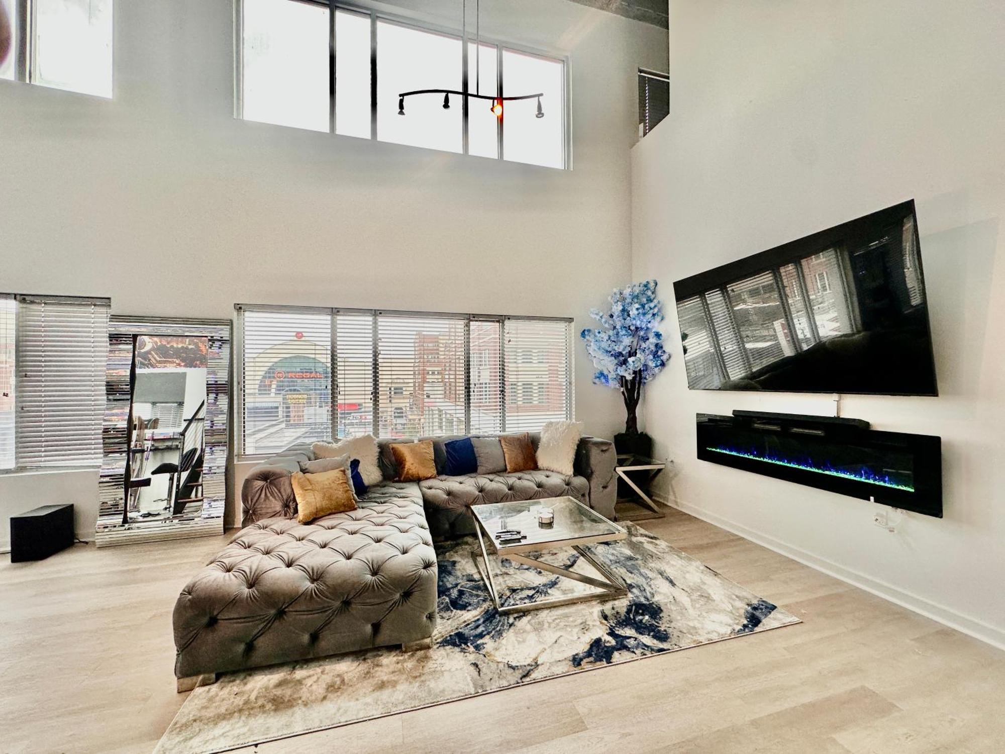 דירות אטלנטה Grand 3Br Loft In Atlantic Station מראה חיצוני תמונה